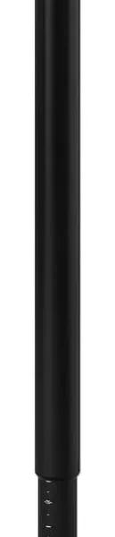 IKEA OLOV pied de table en acier laqué noir, réglable