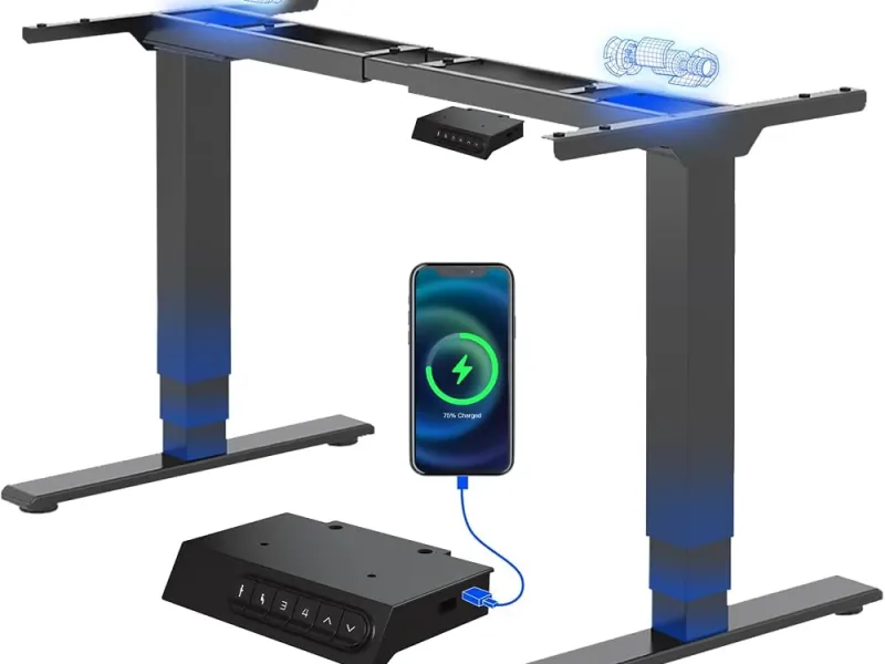 FLEXISPOT EC5 Plus bureau assis-debout 2 moteurs