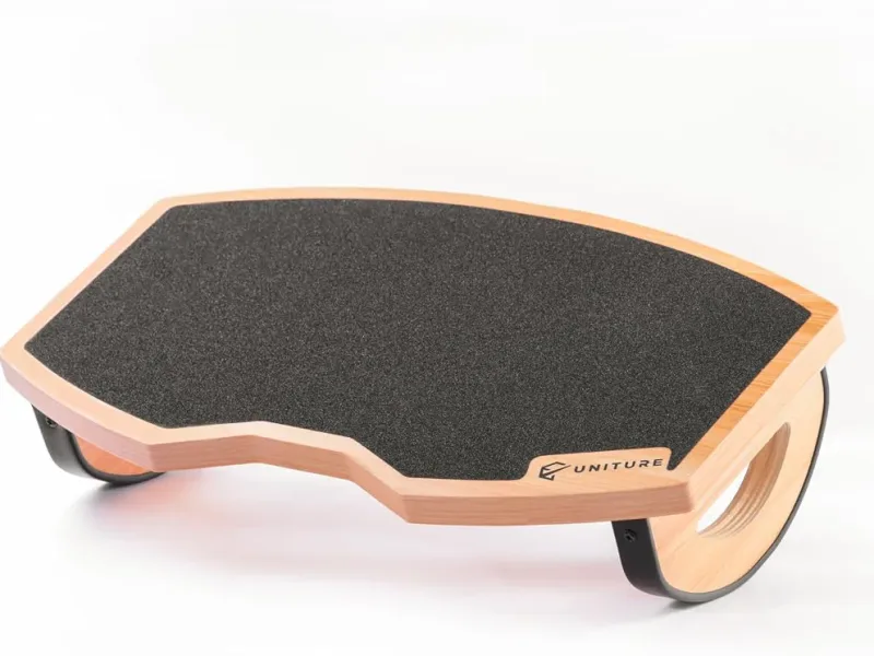 UNITURE Repose-pieds ergonomique en bois